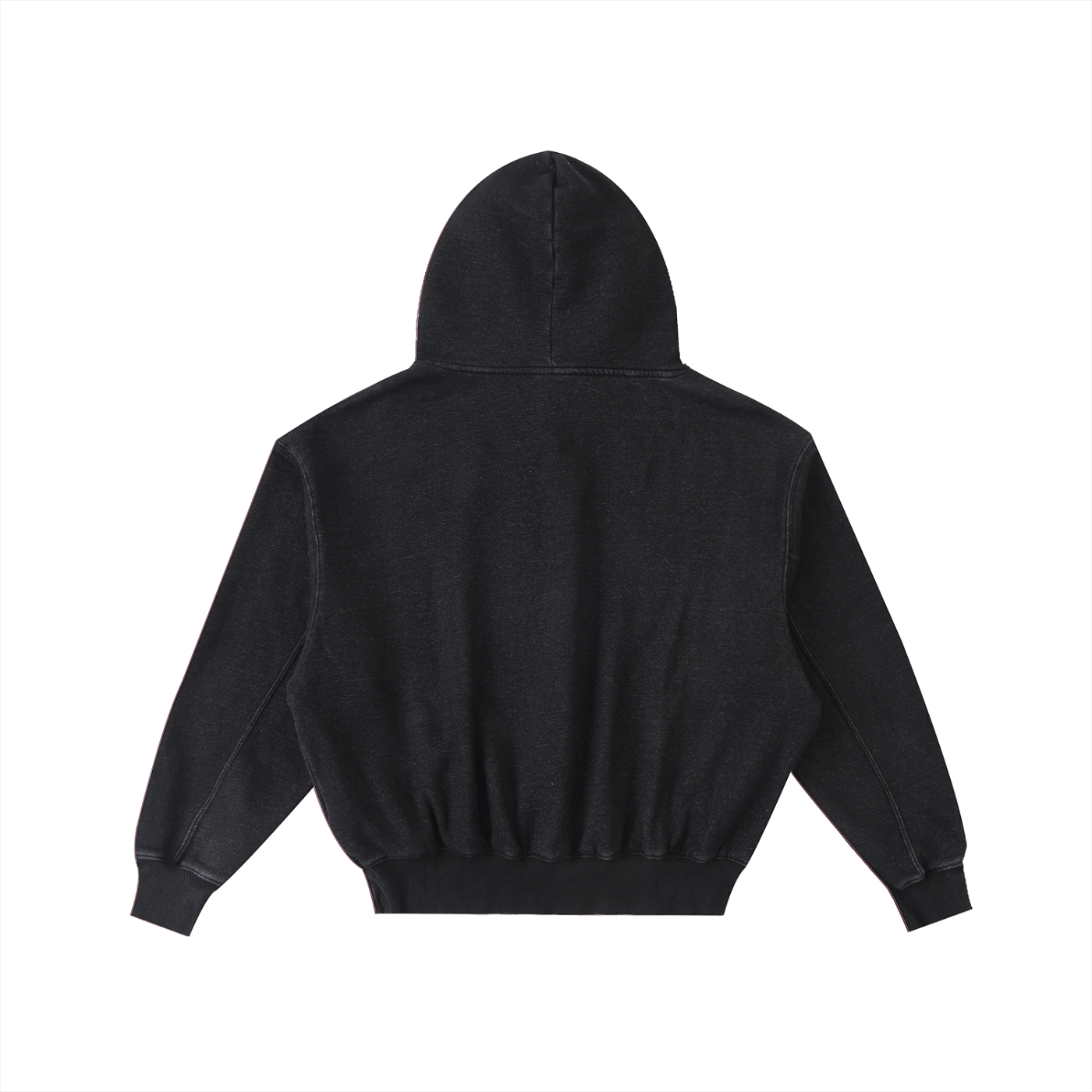 ENZYME FADE FRAYED HOODED