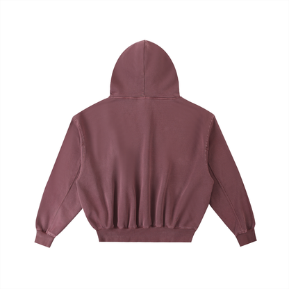 ENZYME FADE FRAYED HOODED