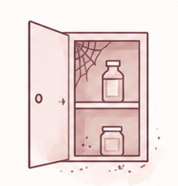 Hidden in a cabient