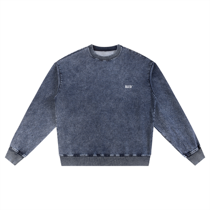 SNOW WASH CORE CREWNECK