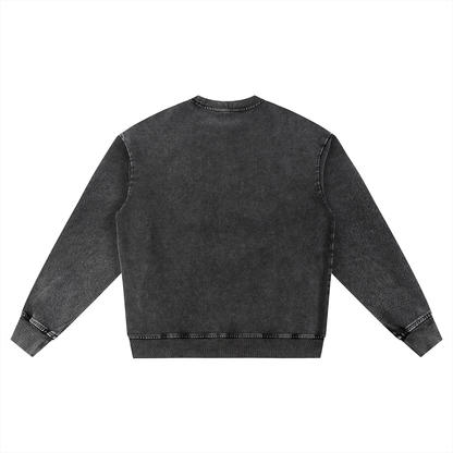 SNOW WASH CORE CREWNECK