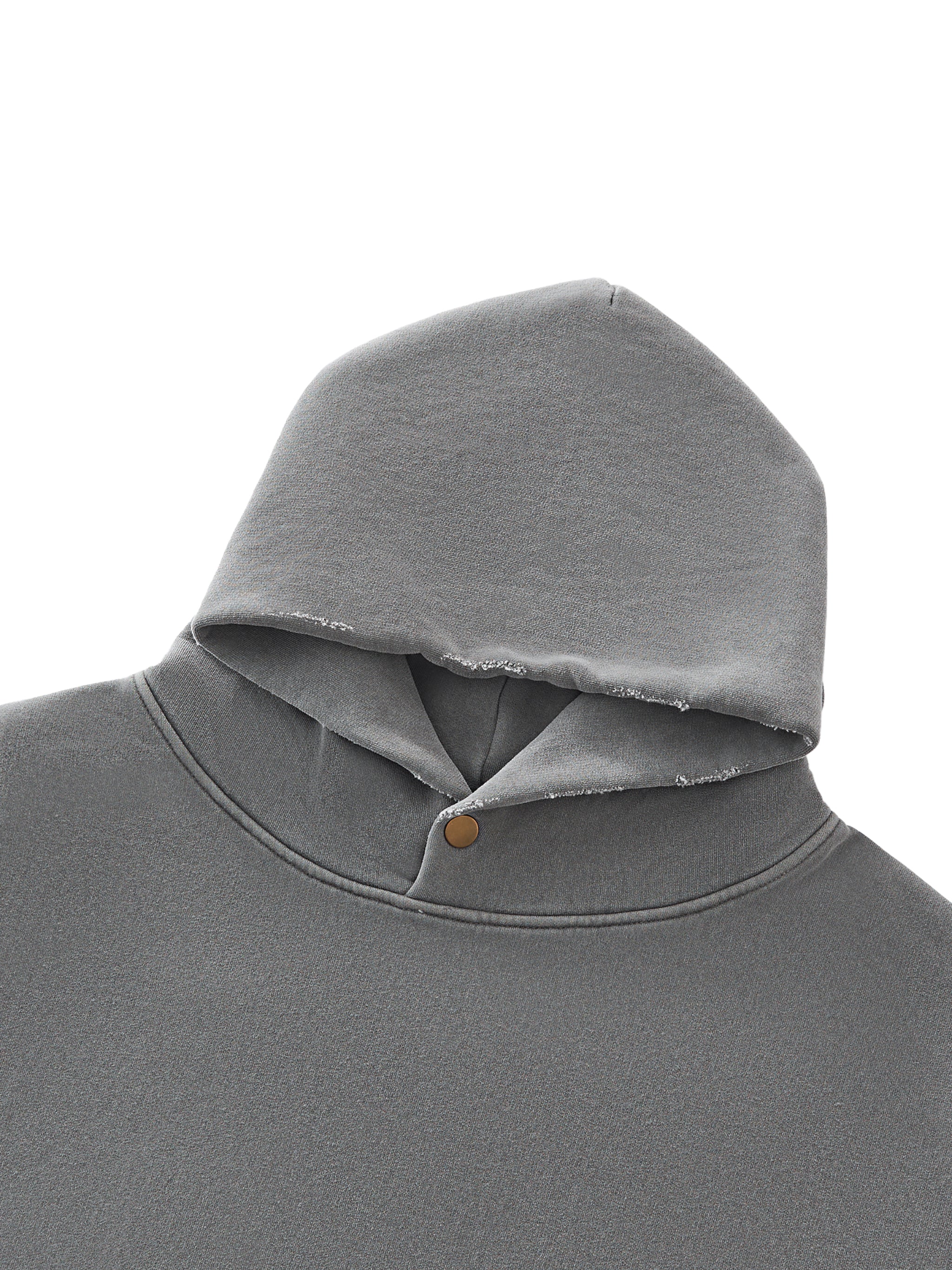 ENZYME FADE FRAYED HOODED