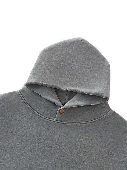 ENZYME FADE FRAYED HOODED